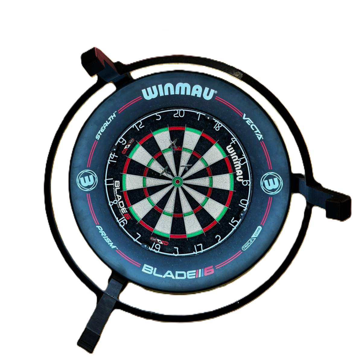 MONOLITHIOS - Dart-Ring (inkl. Kamera-Arme) | passend für AUTODARTS